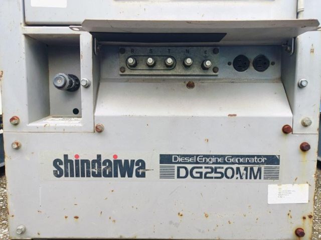 เครื่องปั่นไฟ SHINDAIWA DG250MM # 0000366 มือสองญี่ปุ่น