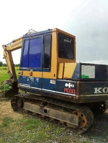 ฝากขาย รถแบคโฮ PC60-5 ฮี่ห้อ KOMATSU