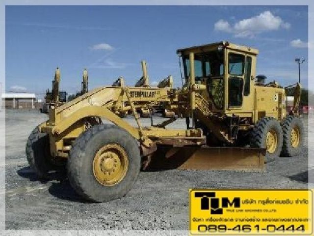 รถเกรด CATERPILLAR 140G 1985