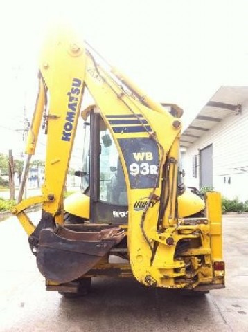 หน้าตักหลังขุด Komatsu WB93-5 #F52148 2007y โทร 098-858-5524 สามภพ ครับ