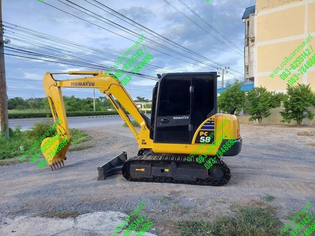 KOMATSU PC58-8 ปี 2022 เก็บงานพร้อมใช้