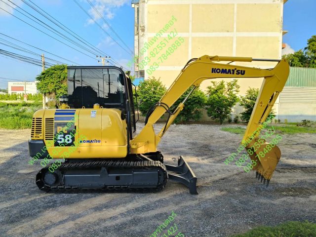 เก่านอก เก็บงานให้แล้ว KOMATSU PC58-8 เอกสารแจ้งจำหน่าย