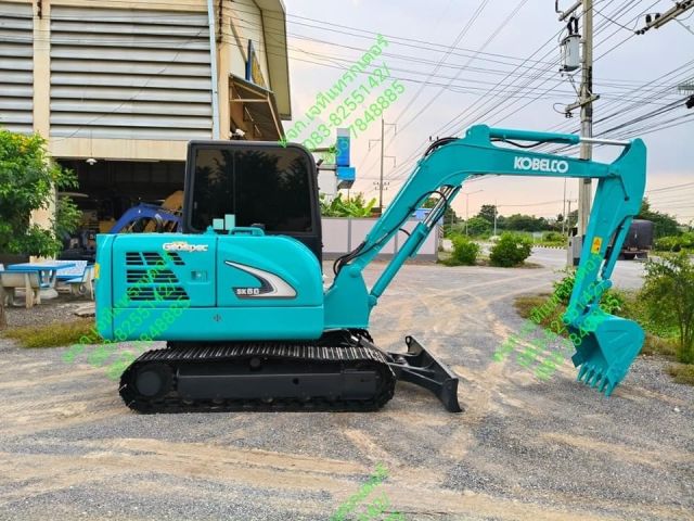 เก่านอก เก็บงานแล้ว KOBELCO SK60-8 เอกสารแจ้งจำหน่าย