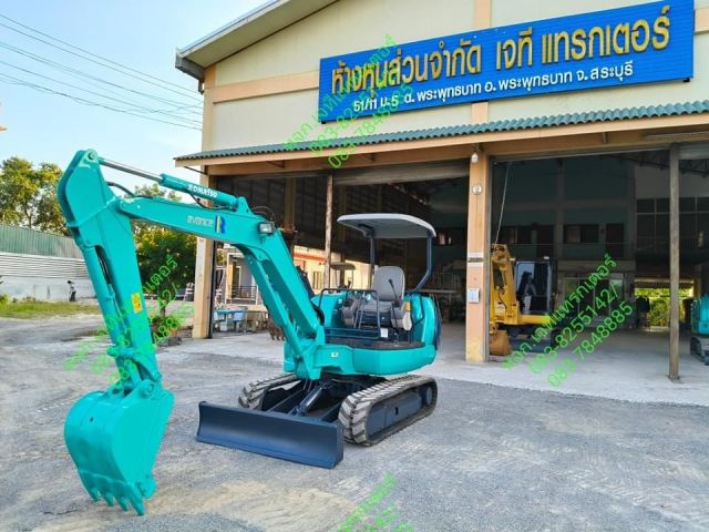 KOMATSU PC35R-8 เก่าญี่ปุ่น เก็บงานพร้อมใช้ เอกสารแจ้งจำหน่าย