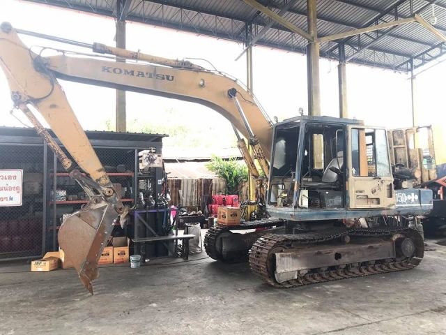 Komatsu pc 150-3 รถใน สภาพโอเค พร้อมใช้งาน