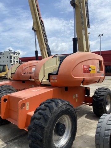 ขายรถกระเช้า JLG บูมตรง 600S สูง 18.36 เมตร มือสอง