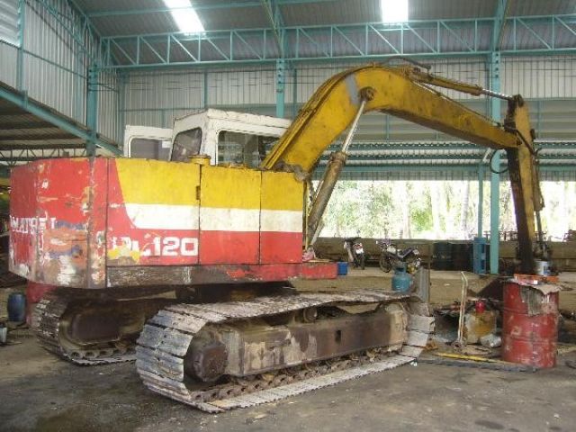 ขายรถแบคโฮ KOMATSU PC120-2 เครื่องเดิมๆๆ ปั๊มเดิมๆ