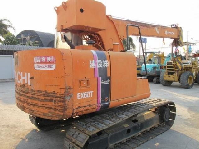 ขายรถเครน HITACHI EX60T 4.9 ตัน มือสอง นำเข้าจากญี่ปุ่น