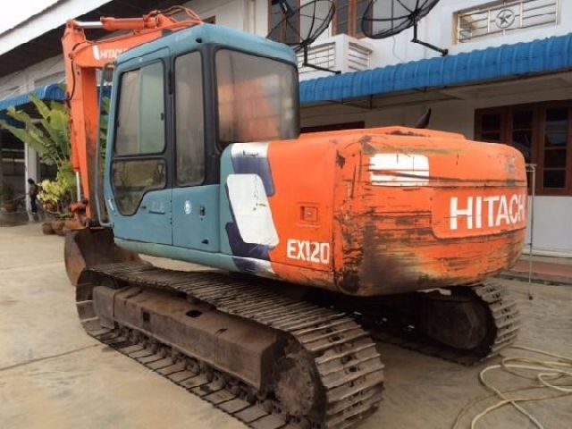 รถขุด HITACHI EX120 มือสอง นำเข้าจากญี่ปุ่น สภาพสวย พร้อมใช้งาน