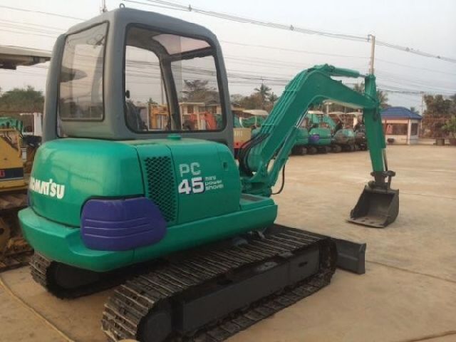 รถขุด KOMATSU PC 45-1 เทียบเท่ารุ่น7 มือสอง นำเข้าจากญี่ปุ่น