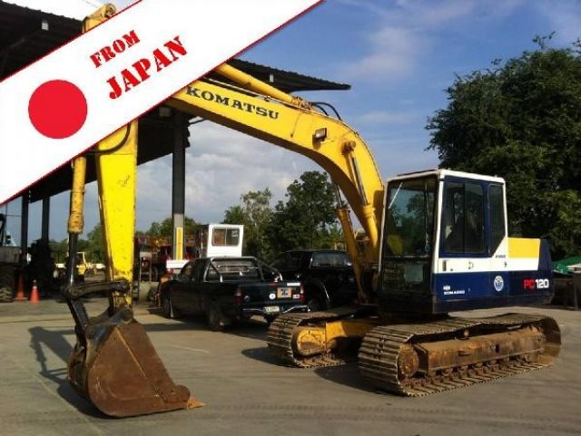 เป๊ะเว่อร์!! Komatsu PC120-5 เก่าญี่ปุ่น ต้องการไฟแนนซ์โทรมาคุยได้ครับ