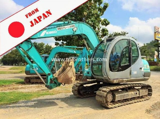 Kobelco SK60 รุ่น 5 super เก่าญี่ปุ่นมีใบมีดดันดิน ราคาไม่แพงครับ