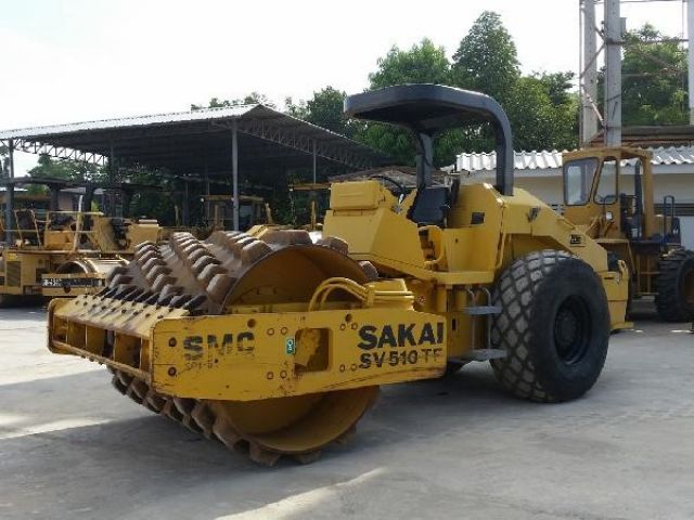 ขายรถบด Sakai SV510TF-II (Series 2) รถเก่านอก ไม่เคยใช้งานในไทย นำเข้าจากสหรัฐอเมริกา