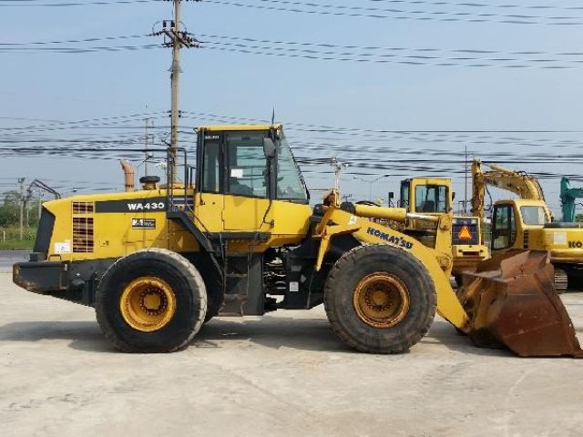 ใหม่ WA430-6 ยีห้อ KOMATSU รถเก่านอก สภาพสวย ไม่เคยใช้งานในไทย