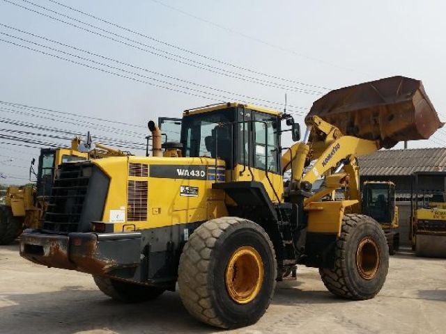 ใหม่ WA430-6 ยีห้อ KOMATSU รถเก่านอก สภาพสวย ไม่เคยใช้งานในไทย