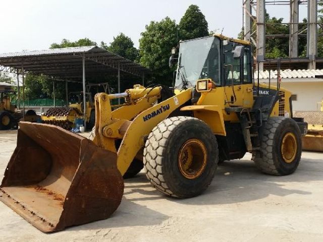 ใหม่ WA430-6 ยีห้อ KOMATSU รถเก่านอก สภาพสวย ไม่เคยใช้งานในไทย