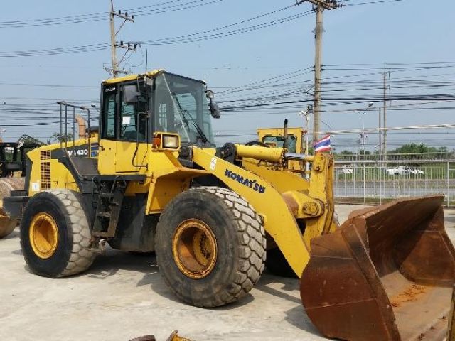 ใหม่ WA430-6 ยีห้อ KOMATSU รถเก่านอก สภาพสวย ไม่เคยใช้งานในไทย