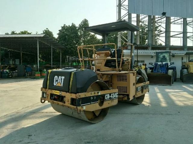 ใหม่ !! รถบด 7 ตัน ยี่ห้อ CATERPILLAR CB434C นำเข้าจาก USA แท้ 100% ไม่เคยใช้งานในไทย สภาพสวย