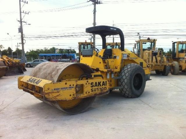 มาใหม่ ขายรถบด SAKAI SV510D รถเก่านอกสวย ไม่เคยใช้งานในไทย สภาพเดิมๆ เอกสารครบ