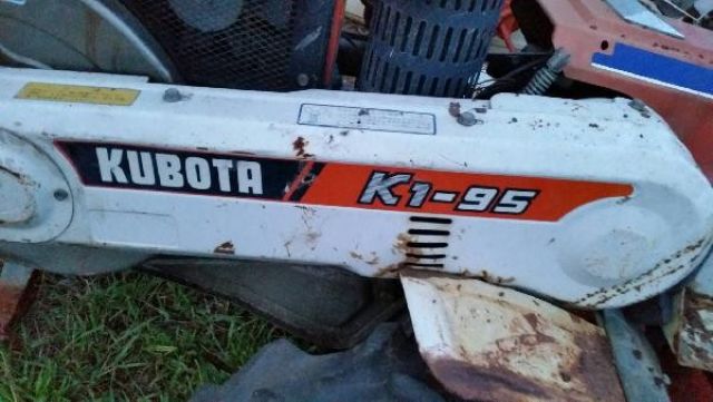 รถไถนาเดินตาม ขนาด 9.5 แรง KUBOTA K1-95 สตาร์ท 2 ระบบ ทั้งกุญแจไฟฟ้า และควง