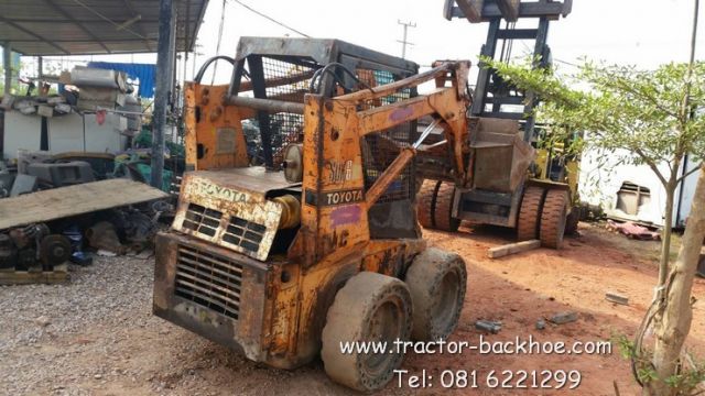 ตรวจเช๊คสภาพเสร็จแล้วครับ เตรียมส่งให้ลูกค้า อุบลราชธานี รถตักล้อยาง BOBCAT เก่านอก