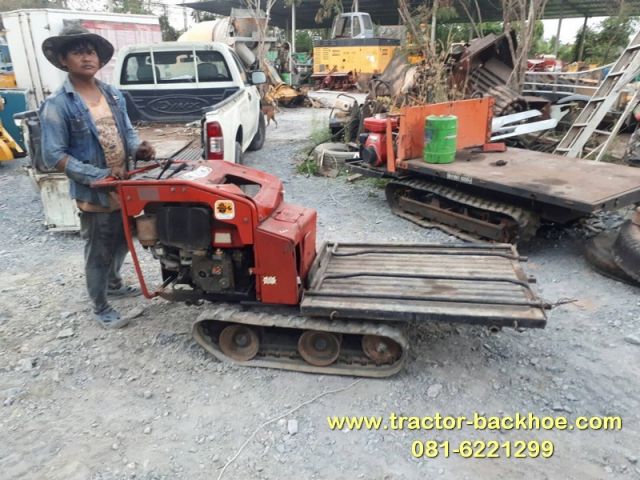 ขาย รถบรรทุกตะขาบ เครื่องยนต์ดีเซล YANMAR PK50 มีมู่เล่ย์สำหรับปั่นน้ำได้ เก่าญี่ปุ่น พร้อมใช้