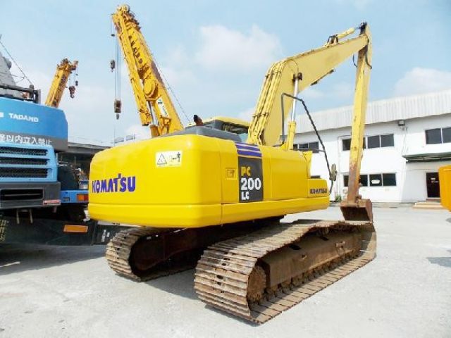 ขายรถแบคโคบูมยาว KOMATSU PC200-7-201102