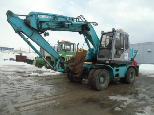 ขายรถแมคโคล้อยาง KOBELCO SK100WD YE-02199