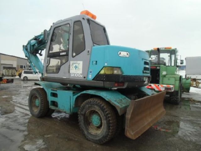 ขายรถแมคโคล้อยาง KOBELCO SK100WD YE-02199