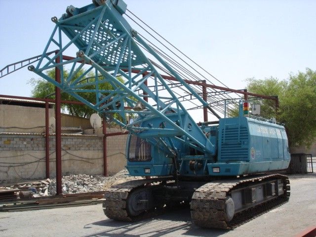 ขายเครนตีนตะขาบ sumitomo crawler (97yr) 55 tons Popli Japan?