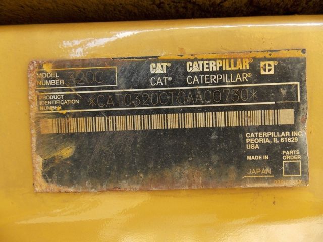 ขายรถแมคโคบูมยาว CAT 320CL-GAA00730