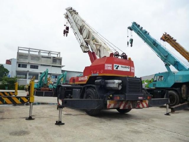 TADANO ROUGH TERRAIN CRANE MODEL : TR500M-2-581250