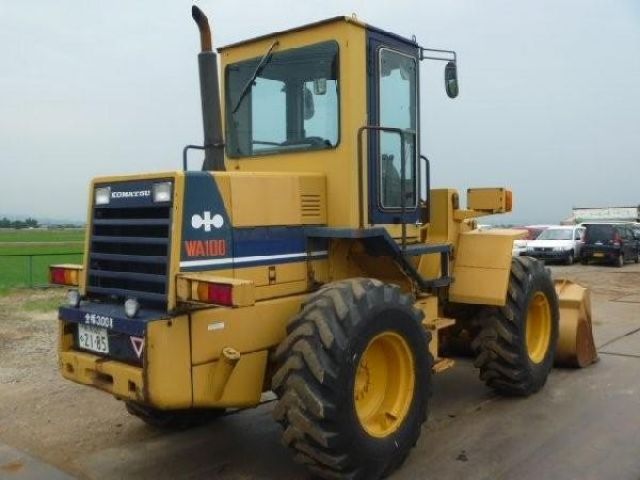 ขายรถตักล้อยาง KOMATSU WA100-1-30754