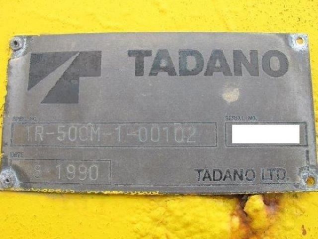 ขายรถเครน TADANO TR500M-1 1990Y