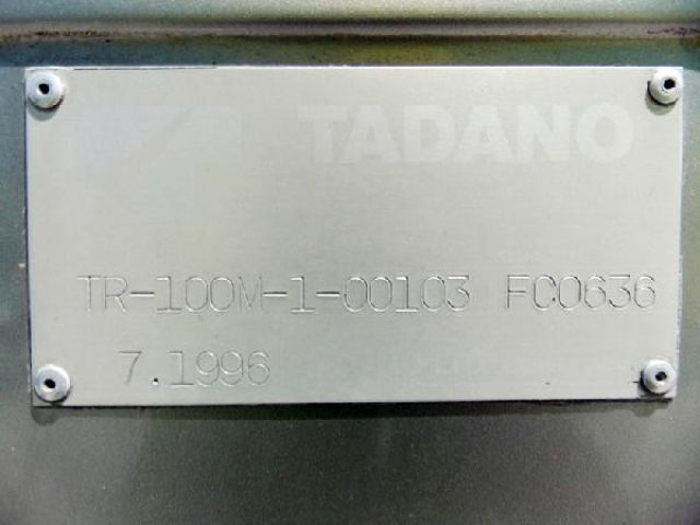 ขายรถเครน TADANO TR100M-1-FC0636