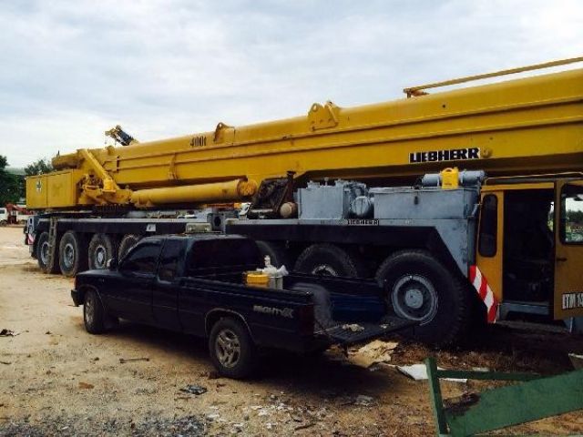 ขายรถเครนขนาด 400 ตัน Liebherr Allterrain LTM1400 Yr 1991‏