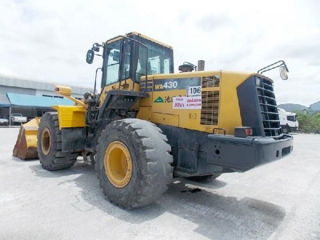 ขายรถตักล้อยาง KOMATSU WA430-6-65137