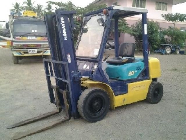 ขายรถฟอร์คลิฟ KOMATSU FG20 รุ่น 12 นำเข้าจากญี่ปุ่น ติดต่อยุด 081-987-0866