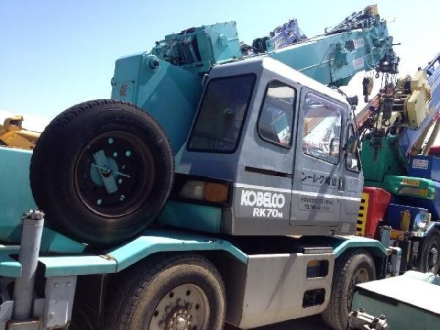 ขายรถเครน Kobelco RK70M-2 Year 1992 รถนำเข้า เครื่องยนต์ฟิต พร้อมใช้งาน