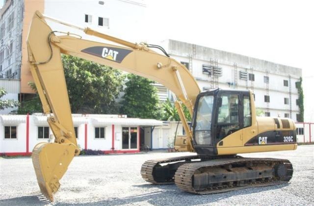 ขาย รถขุด Caterpillar 320C s/no. AMC-01XXX รถสวย พร้อมใช้