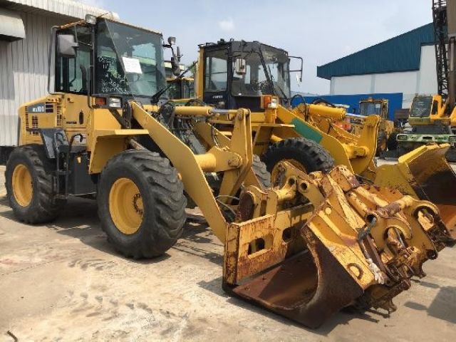 Komatsu WA100-5 สต็อกรถตัก นำเข้าจากญี่ปุ่น โทร. 080-6565422 (หนิง)