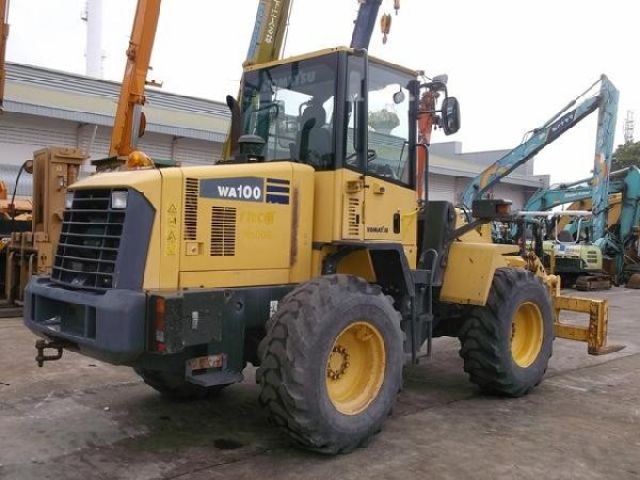 Komatsu WA100-5 สต็อกรถตัก นำเข้าจากญี่ปุ่น โทร. 080-6565422 (หนิง)