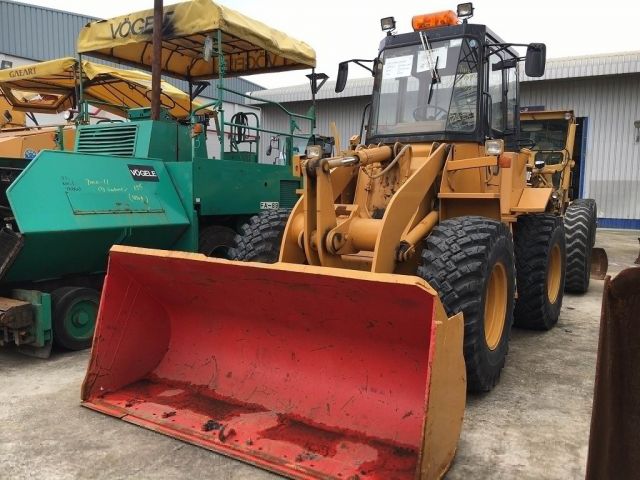 รถตัก Caterpillar 910F #1YK-02448 สต็อกนำเข้าจากญี่ปุ่น โทร. 080-6565422 (หนิง)