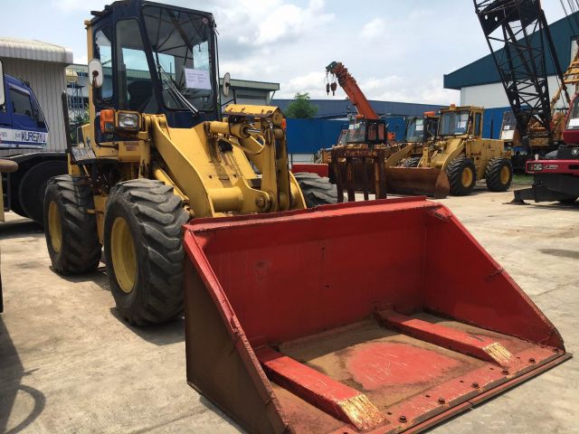 KOMATSU WA100-1 รถตักล้อยาง 1.2 คิว กรองเดี่ยว นำเข้าจากญี่ปุ่น โทร. 080-6565422 (หนิง)