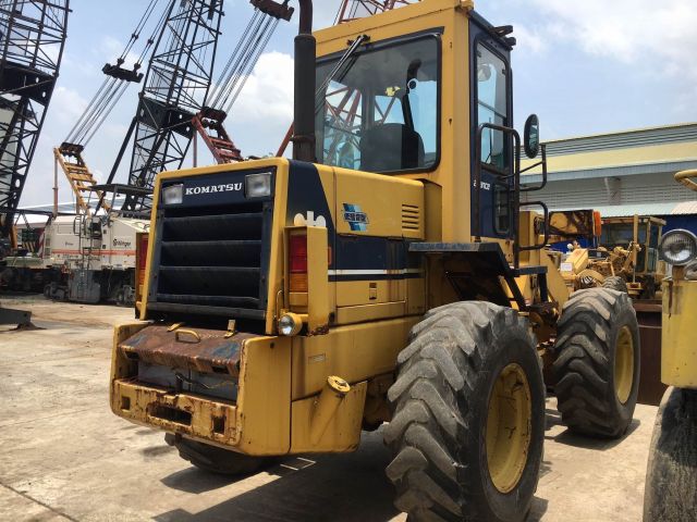 KOMATSU WA100-1 รถตักล้อยาง 1.2 คิว กรองเดี่ยว นำเข้าจากญี่ปุ่น โทร. 080-6565422 (หนิง)