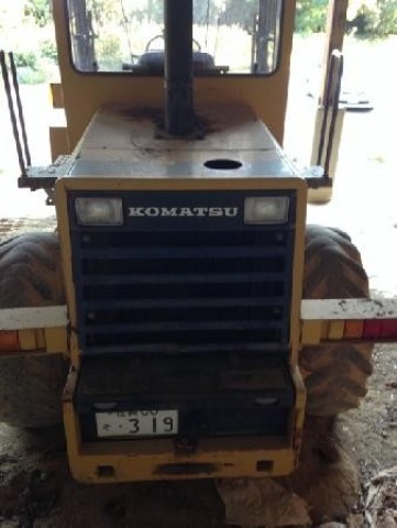 รถตักล้อยาง Komatsu WA100-1 #30605 สภาพดี รถญี่ปุ่น สนใจโทร. 080-6565422 (หนิง)