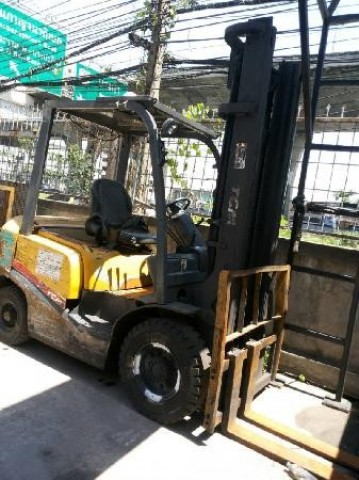 ฟอร์คลิฟต์ 2.5 ตัน TCM FD25T3 #2N506222 Diesel/ Auto/ เสาสูง 4 ม. Forklift สนใจโทร. 080-6565422 (หนิง)